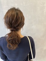 トッカ 中目黒店(tocca) ゆるっとローポニー×暖色秋カラー☆