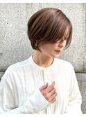 大人ハイライト艶髪ヘルシーショート【銀座/有楽町】30代40代50