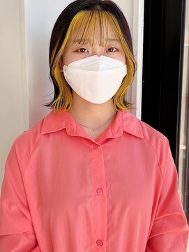 ムネ ラ モード ルジュール(MENER LA MODE re'jouir) yellow inner