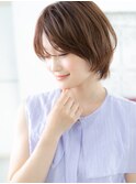 ツヤ髪輝く☆透明感ナチュラルショートg古河20代30代40代