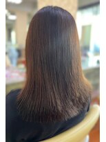 アークスヘアー&nbsp;20代30代40代髪質改善カラーアッシュベージュ艶感ストレート