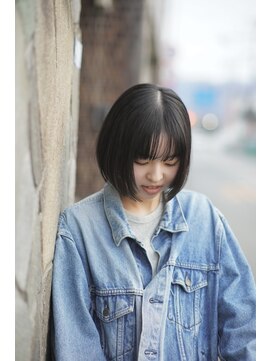 ビスポーク(BESPOKE) 王道ワンレンボブ