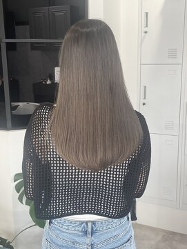 レシピ ラ クレア(recipe la couleur) グレージュカラー