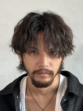 フィフス 渋谷(fifth) 波巻きスパイラルパーマシャドウパーマメンズマッシュカット渋谷