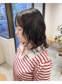 ミディアムパーマ