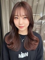 マウナケア(Maunacare)&nbsp;大人可愛い20代30代40代小顔ウルフレイヤーボブ丸みセミロング