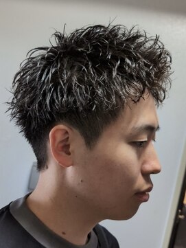 プルーブトウキョウ 渋谷(PROVE TOKYO) メンズショート　ソフトツイストパーマ