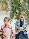 七五三着付けヘアセット