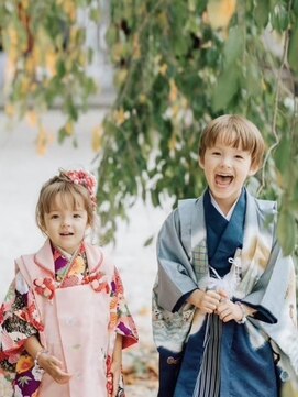 ジラ ヘアアンドメイク(girra HAIR&MAKE) 七五三着付けヘアセット