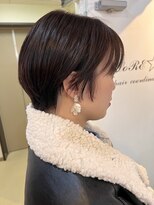 ロア ヘアーコーディネート 四条烏丸店(LoRE hair coordinate)&nbsp;耳かけショートスタイル〇河津
