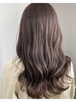 アオゾラヘアーヒカリノモリ(AOZORAHAIR hikarinomori) 艶感×ビターショコラ_ミルクティーブラウン