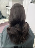 暗髪ココアブラウン/大人ワンカール 上野