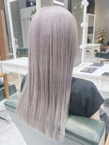 赤味ゼロ透明感カラー外国人風デザインカラーアッシュグレージュ