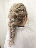 アンククロス 表参道(ANKH CROSS)&nbsp;【お呼ばれアレンジ】編みおろし