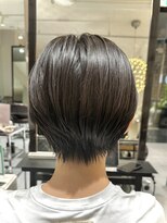 ラボー ノースプラザ店(LA'BO) 【LA'BO三浦】ナチュラル耳掛けマッシュショート