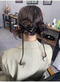 【WAVY hair set】ツインカチモリ