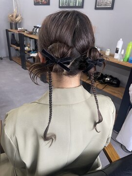 ウェイビー 桜木町店(WAVY) 【WAVY hair set】ツインカチモリ