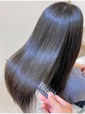 髪質改善ストレート