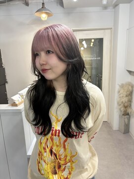 シェイロ(Cielro) 【ルーツカラー/ピンク×ブラック】SAKI