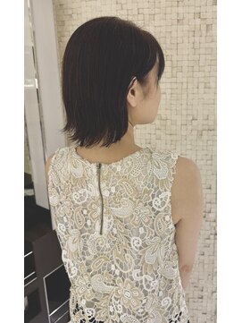 ヘア&エステ ヒロイン 西武池袋店 外ハネショートボブ