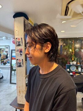 リブロ 三軒茶屋(LIBRO) スペインカールスパイキーショートフェザーパーマツーブロック