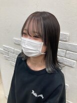 プログレス 長町南店(PROGRESS) フェイスフレーミング/シルバー/外はねボブ