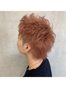 トリコ(ToricO) スパイキーベリーショート　ダブルカラー　ツイストピンパーマ