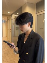 スキルアイマ(SKILL ima)&nbsp;ショートセンターパート/スポットパーマ