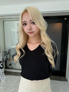 リゲル(rigel) 外国人風ハイトーンブロンドロング