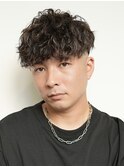 ツイストスパイラルパーマ メンズパーマ メンズショート
