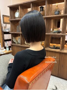 ミニボブ/切りっぱなしボブ