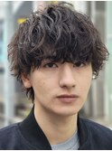 仙台緩めシャドウパーマルーズパーマ無造作パーマウルフパーマ
