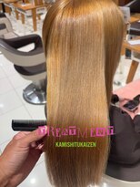 アース 武蔵境店(HAIR & MAKE EARTH) ブリーチ毛でも艶を諦めない 髪質改善トリートメント