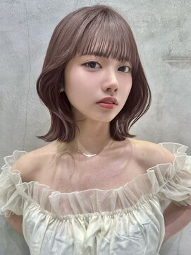 ロンドネートゥル 新潟(Lond naitre) 似合わせカット/レイヤー/ダークアッシュ