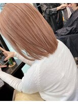 エヌプラスリタ 近鉄八尾(N+lita)&nbsp;黒髪クラゲヘアーオリーブグレー小顔ココアベージュ