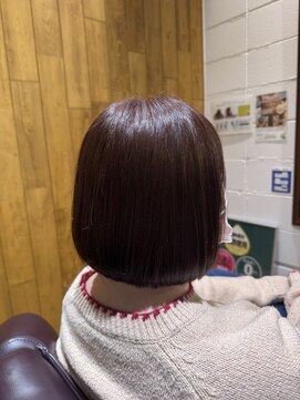 チアー ヘアリラクゼーション(cheer HAIRRELAXATION) ピンクブラウンカラー