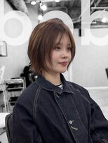 フランチェスカドットボブ(francesca.bob)&nbsp;ラベンダーベージュ×レイヤーボブ【田野剛大】梅田