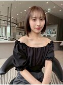 大人可愛いコンパクトボブ