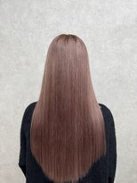 アン(Hair make un)&nbsp;ピンクベージュカラー♪