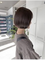 ヨムニノクチ(YOMUニノ口)&nbsp;ピンクベージュ/アンブレラカラー/クールショート/前髪/橿原
