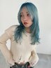 トレンドカット×抜け感ダブルカラー￥19980