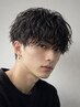 メンズカット＋シャドウパーマ ￥14,000 #上前津#メンズパーマ#ツイスパ