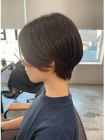 バトー バイ トリコ 船橋北口店(BATEAU by tricot)&nbsp;ハンサムショート＊暗髪スタイル