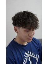 リーブル(Libre)&nbsp;完全オリジナル!!ツイストスパイラル＋波巻きメンズパーマ