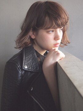 コス(kos) 『nanuk＊ueki』透け感シアーモーヴグレー