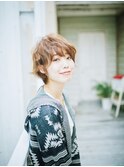 大人かわいい小顔ふんわりショート【代々木駅】