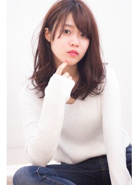 マリアバイアフロート(Maria by AFLOAT) デジタルパーマで無造作束感 簡単スタイリング 黒髪風も◎