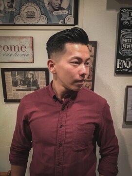 グルーマーズトウキョウ(GROOMER/S TOKYO) ビジネスマンバーバー  【 七三分け 刈り上げ ショート 】