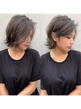 トルネード(TORNADO) ツーウェイ切りっぱなしボブハイライト