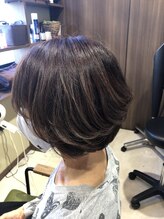ヘア アンド ビューティ ビーズアモール 春日井神領店(Hair&Beauty B's amor) ショートスタイル/白髪ぼかし◎30代40代50代60代